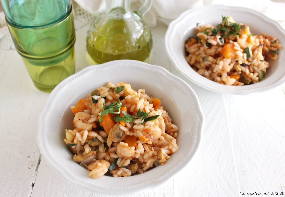 Insalata di riso alla pescatora