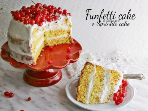 Funfetti cake – Sprinkle cake