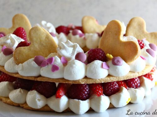 Cream tart di   San Valentino