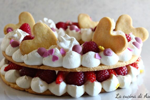 Cream tart di   San Valentino