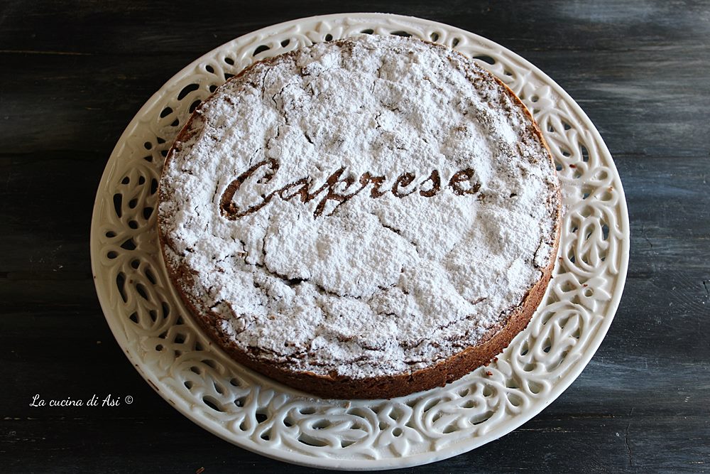torta Caprese ricetta dolce