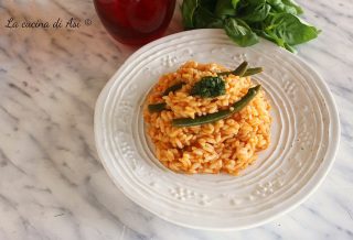 Risotto rosso-verde