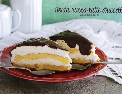 Torta russa latte d’uccello