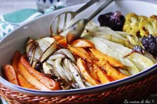 Verdure miste e arrostite al forno