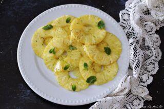 Carpaccio di ananas