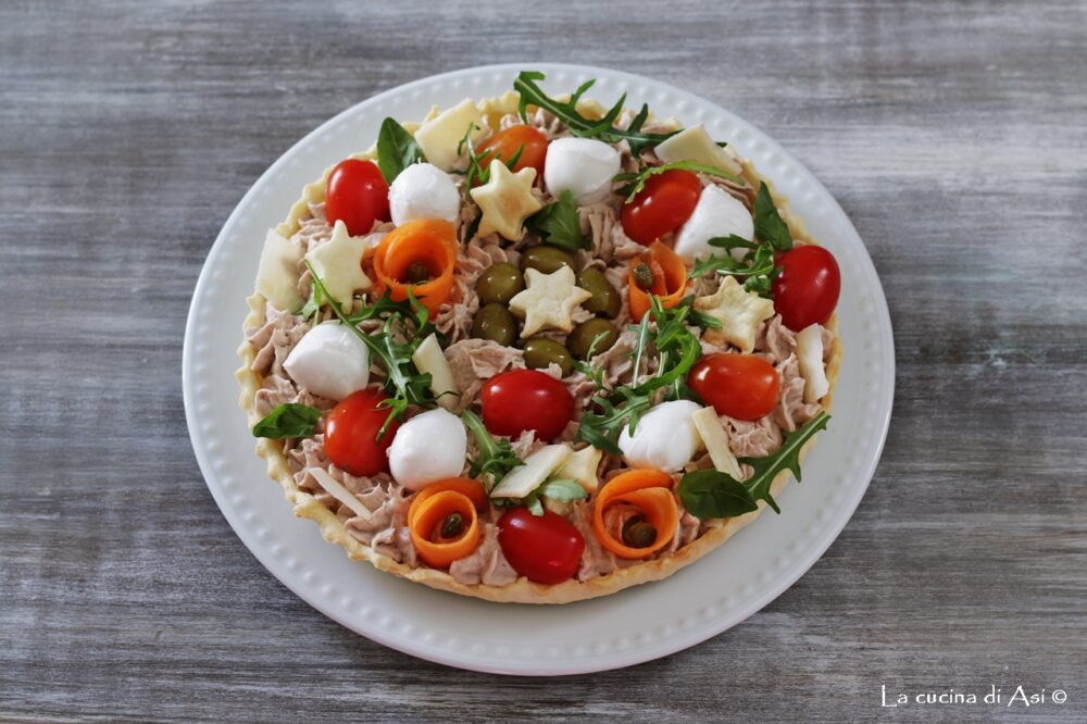 Crostata-fredda-con- spuma di -tonno