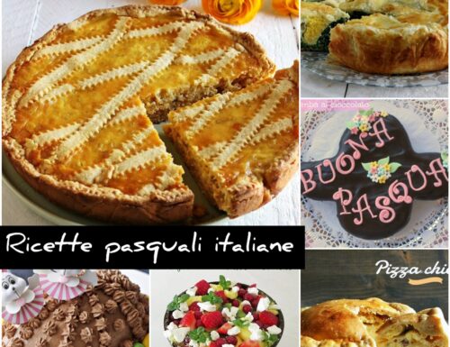 RICETTE PASQUALI ITALIANE raccolta di piatti dolci e salati