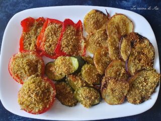 gran misto di verdure gratinate