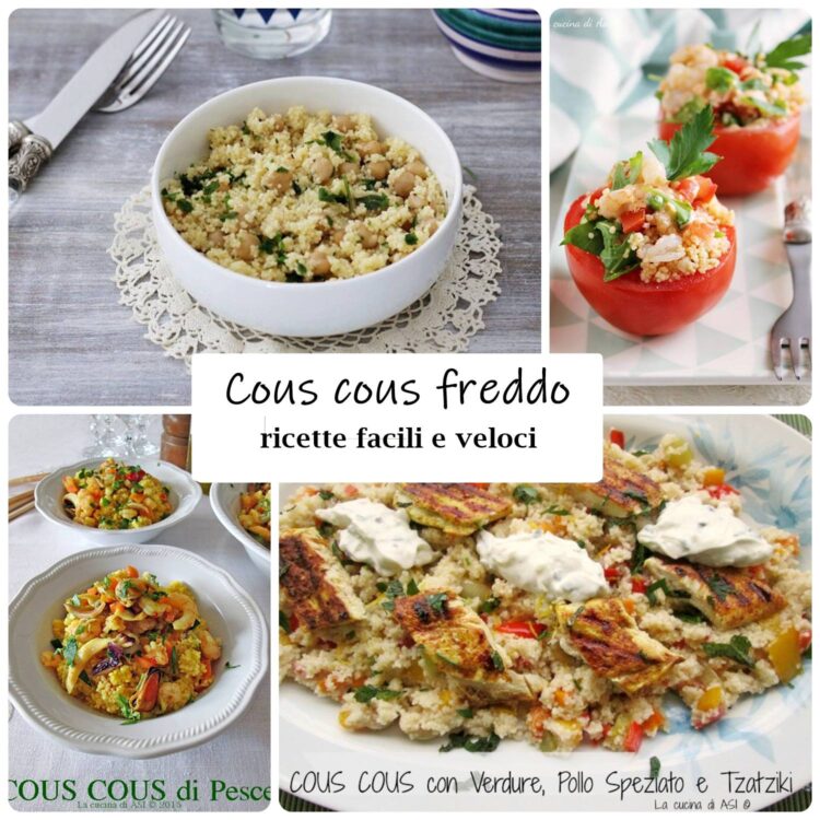 cous cous freddo ricette