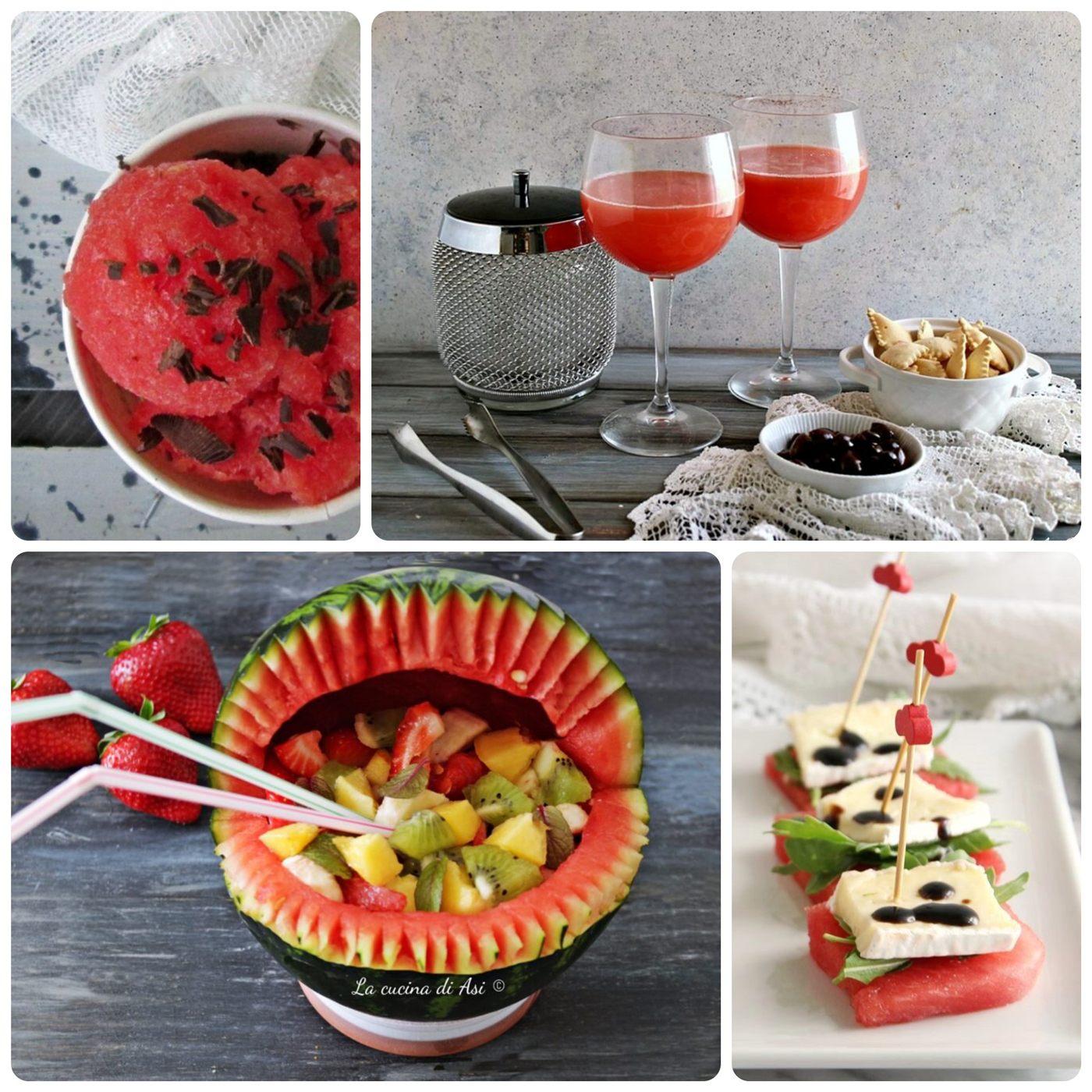ricette con anguria o cocomero