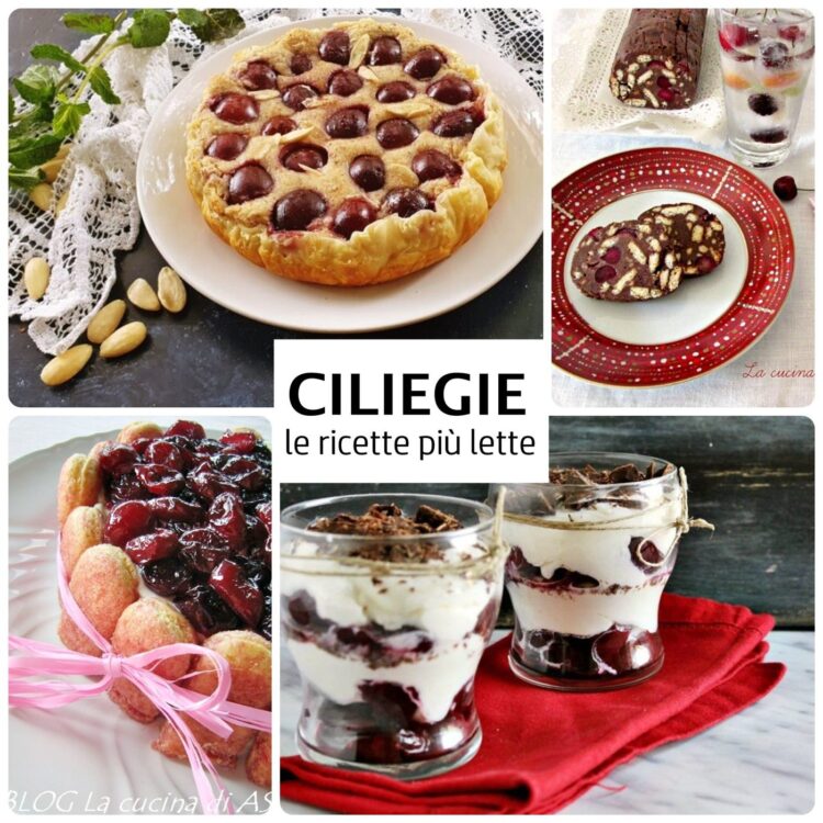 dolci con le ciliegie 10 RICETTE LE PIù LETTE