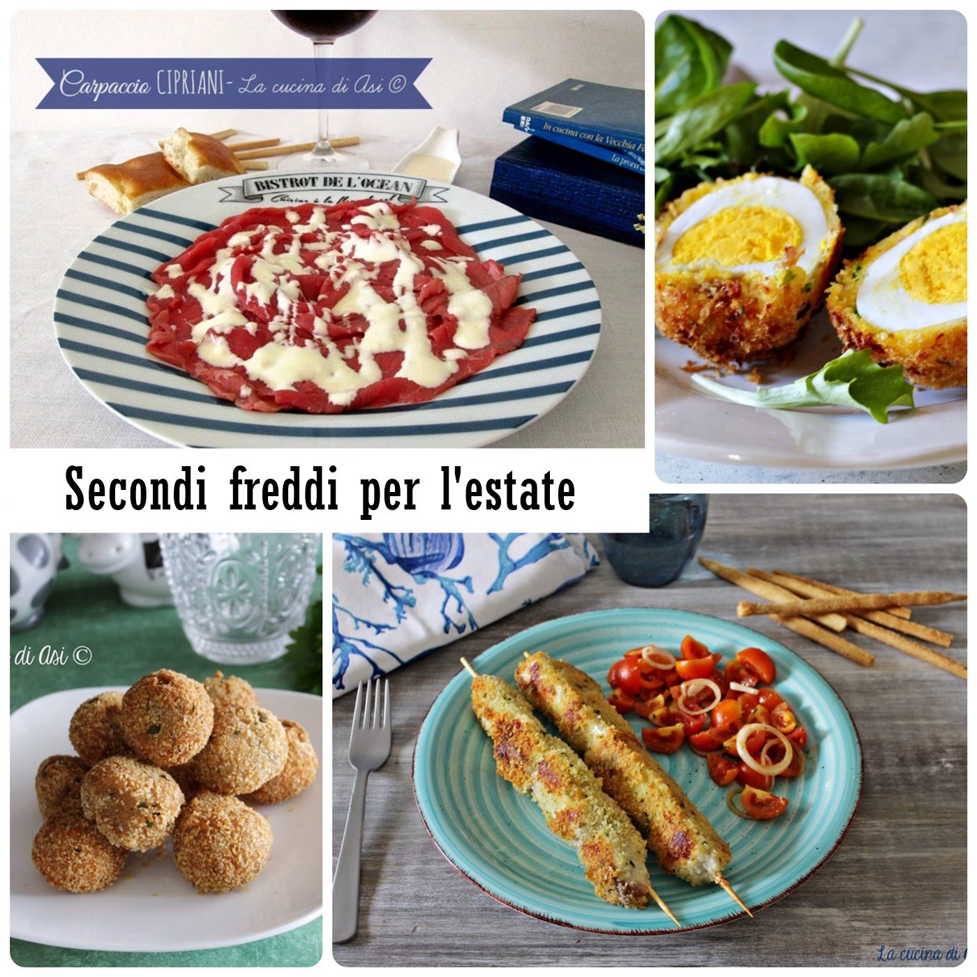 secondi freddi per l'estate