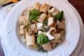 Pasta con Zucchine, Fiori di zucca e Mozzarella di bufala