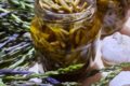 Asparagi selvatici sott'olio