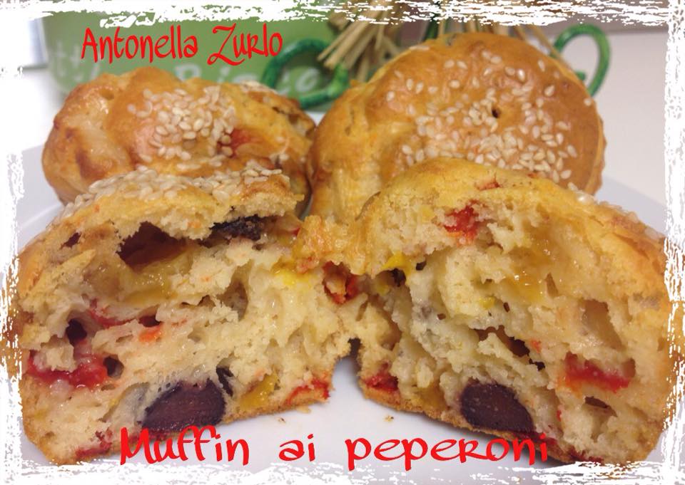 muffin peperoni antonella zurlo