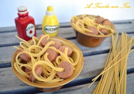 Spaghetti nei wurstel