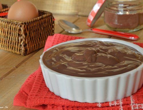 Crema pasticcera al cioccolato fondente ricetta facile e veloce
