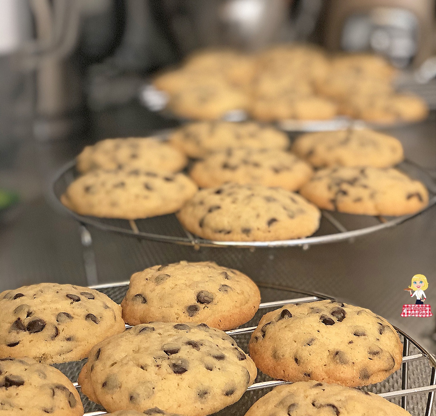 Ricetta biscotti cookies facili e veloci A Tavola con Tea