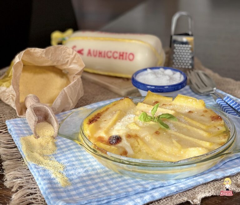 POLENTA al forno con FORMAGGIO - A Tavola con Tea