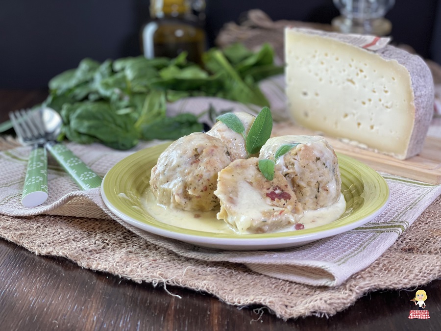 CANEDERLI al FORMAGGIO - A Tavola con Tea