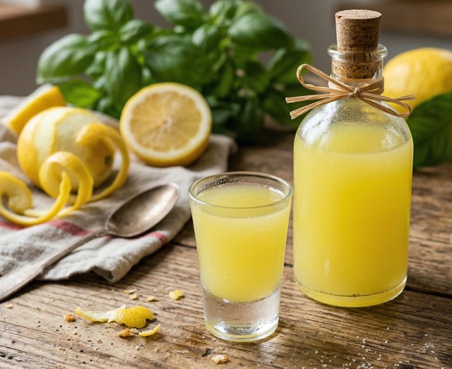 limoncello fatto in casa
