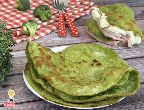 PIADINA CON YOGURT E BROCCOLI