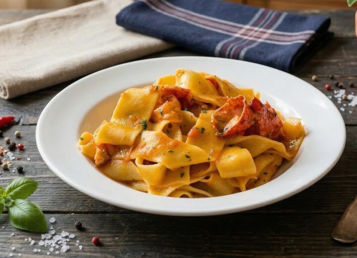 pappardelle all astice