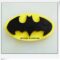 LOGO BATMAN IN PASTA DI ZUCCHERO