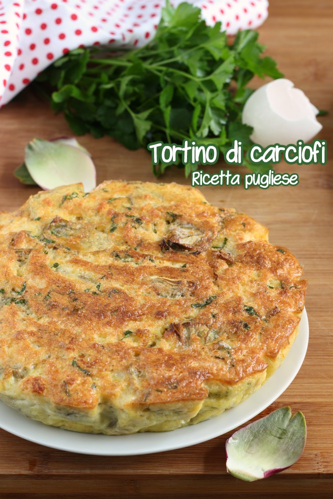 Tortino Di Carciofi - Ricetta Di Zia Comasia Cotta Con Kit Forno E ...