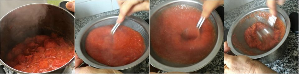 Salsa di pomodoro fatta in casa con la ricetta di mamma