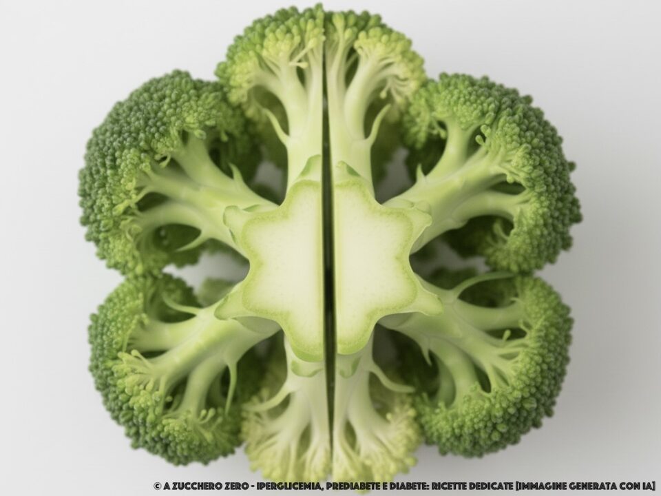 broccolo siciliano cimette incisione