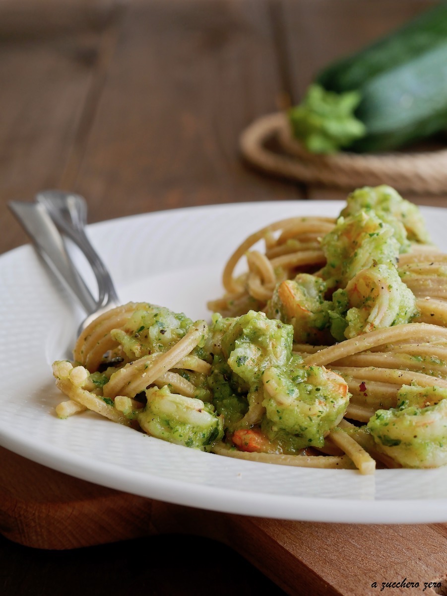 Spaghetti integrali con zucchine e ricotta - Perfettissimo