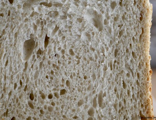 Pane con farina a basso indice glicemico con macchina del pane metodo poolish