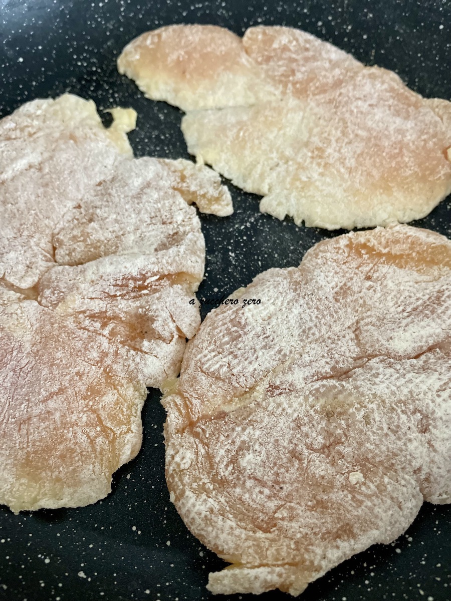 scaloppine di pollo