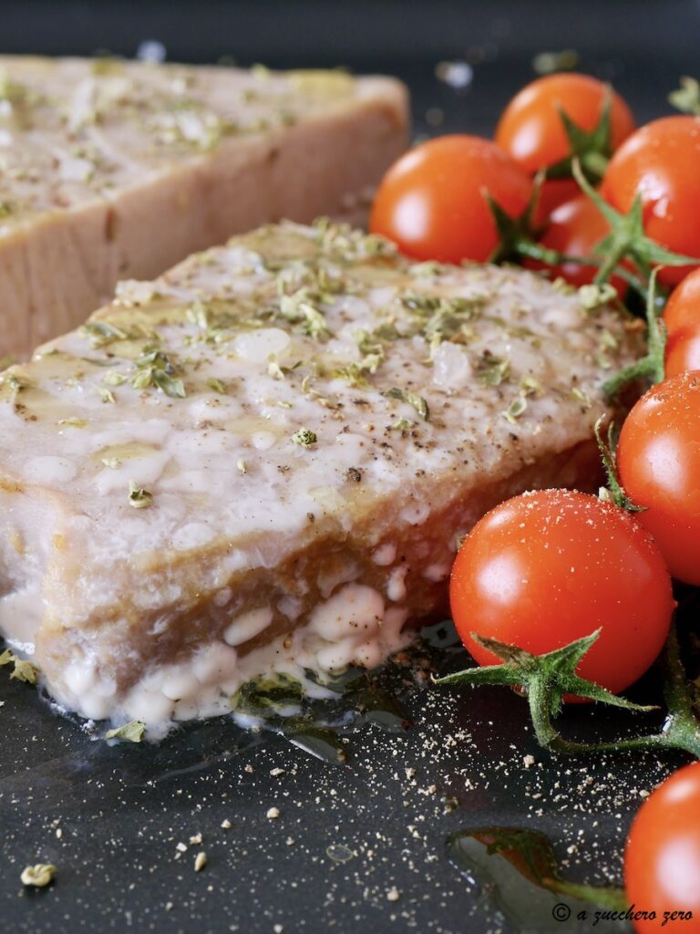 Tonno Al Forno Con Pomodorini - A Zucchero Zero