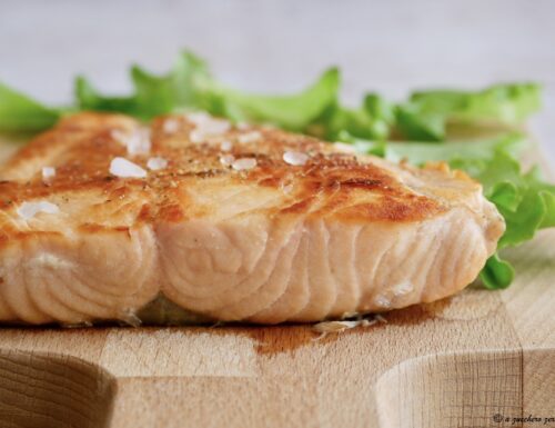 Filetto di salmone in padella light