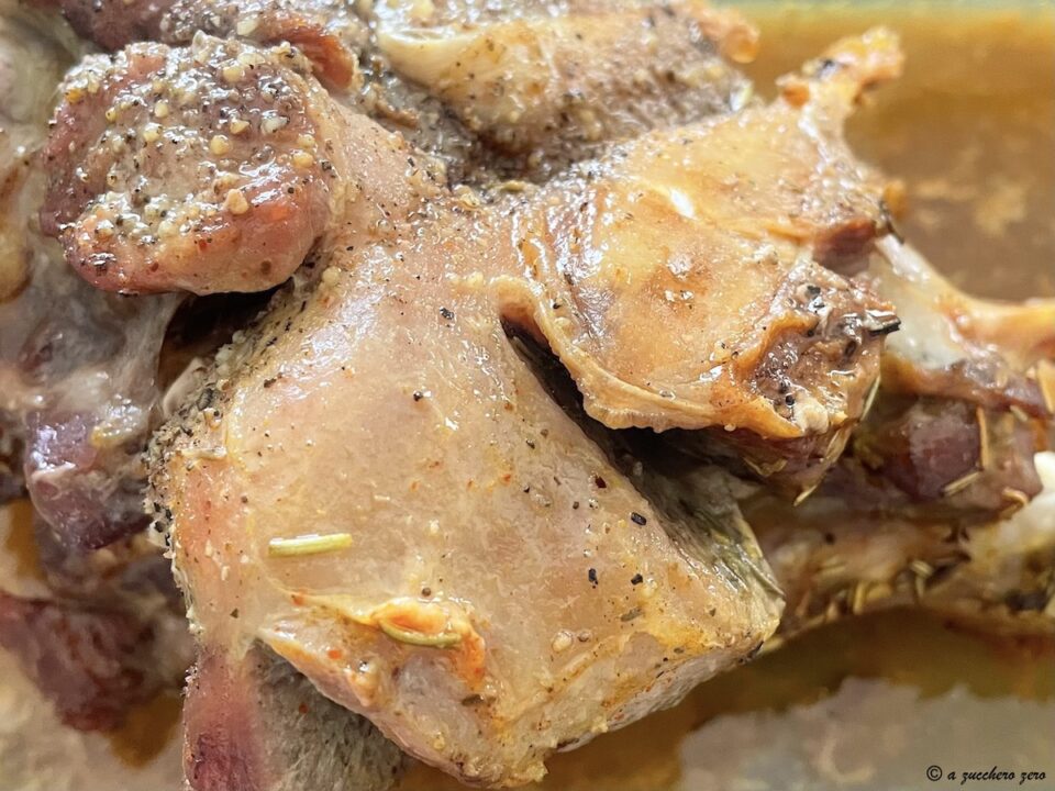 Cosciotto di tacchino al forno light