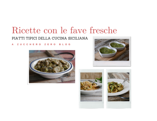 Ricette con le fave fresche piatti tipici della cucina siciliana