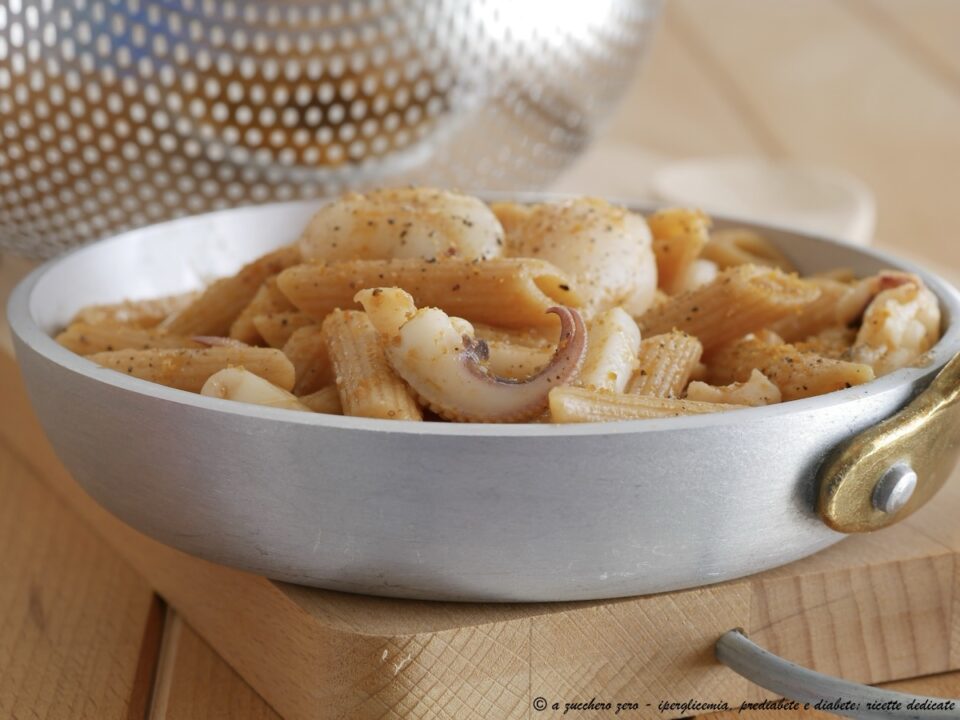 Pasta con le seppie light