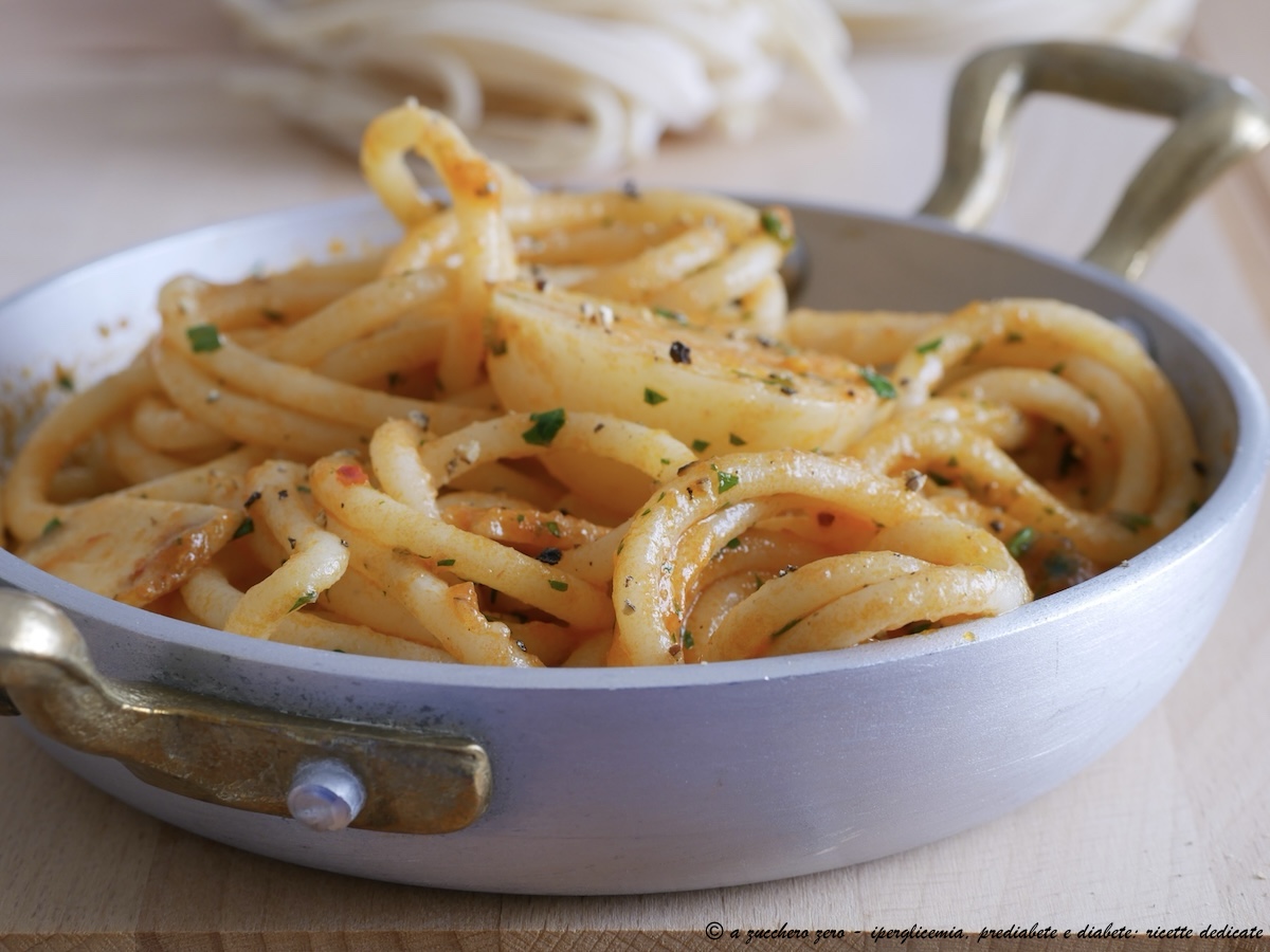 Pici all'aglione light