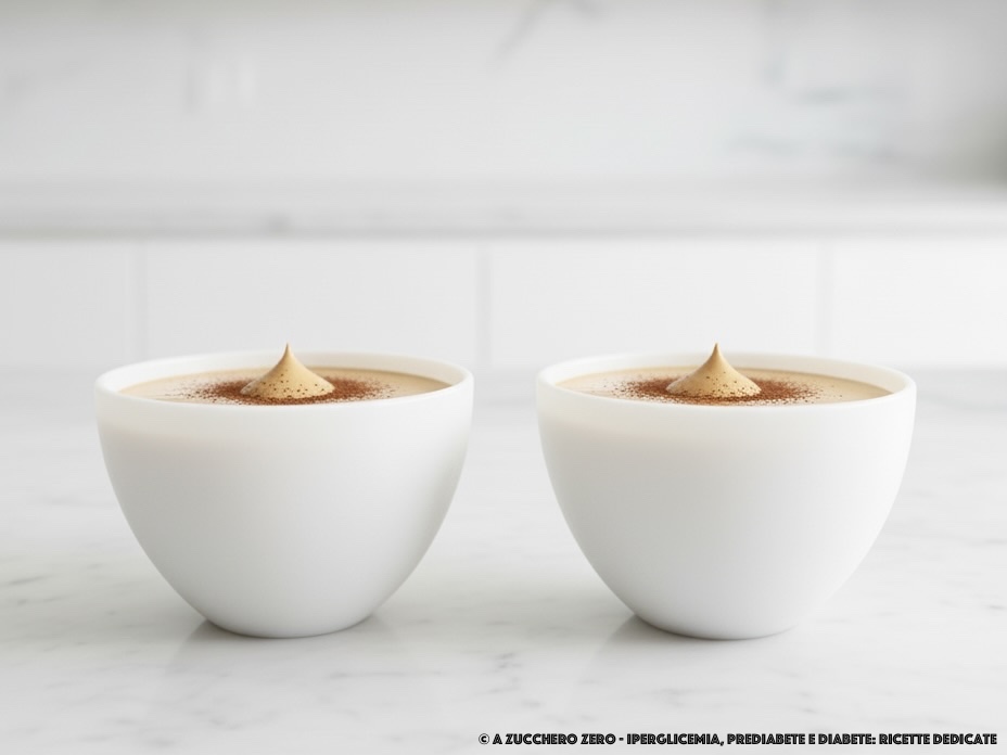 Crema di ricotta al caffè light | ricetta facile con soli 2 ingredienti