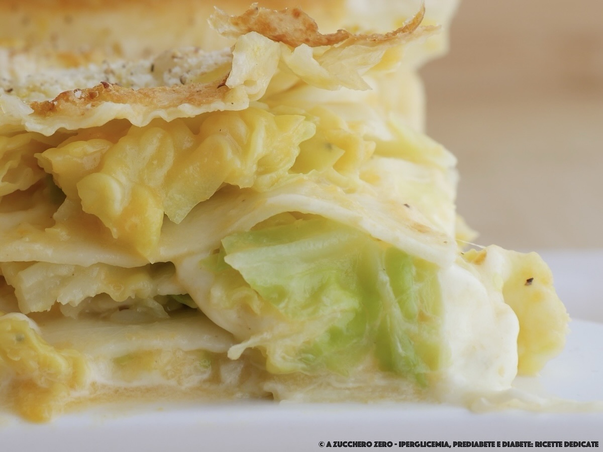 Lasagne vegetariane light senza besciamella