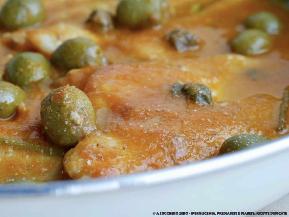 Filetti di platessa alla mediterranea