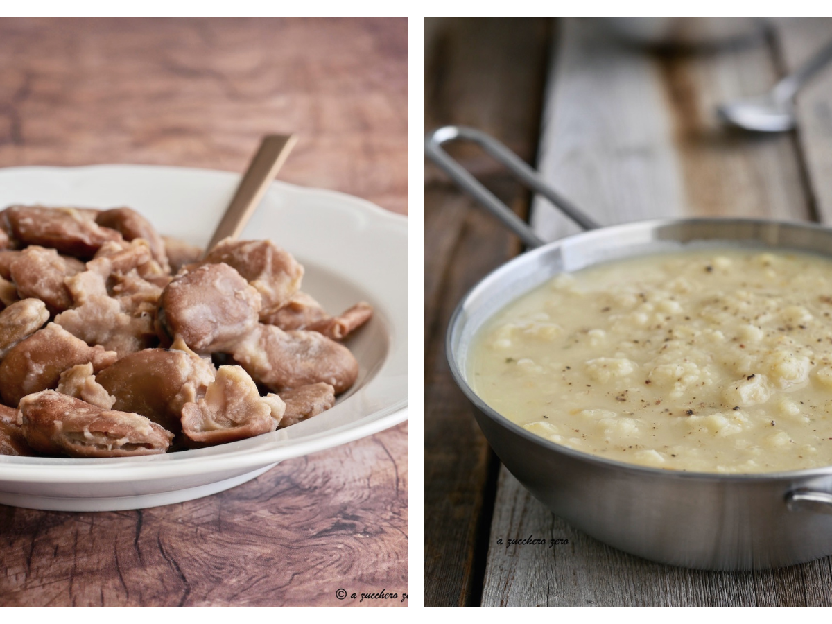 Cucinare le fave secche | con buccia o decorticate