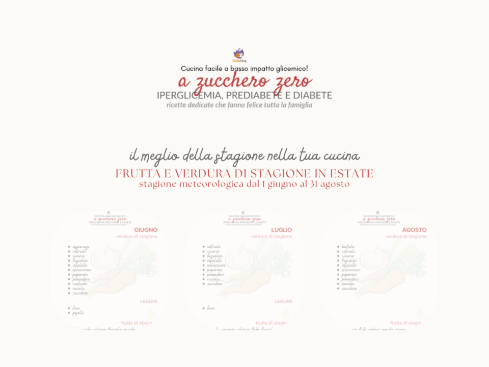 Frutta e verdura di stagione_estate