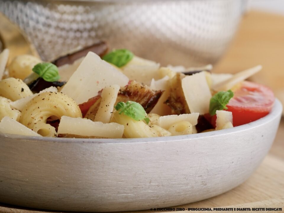 Pasta fredda alla Norma | insalata di pasta leggera