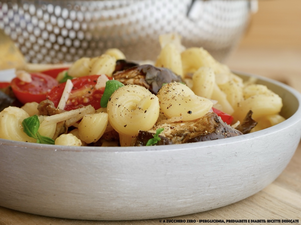 Pasta fredda alla Norma | insalata di pasta leggera