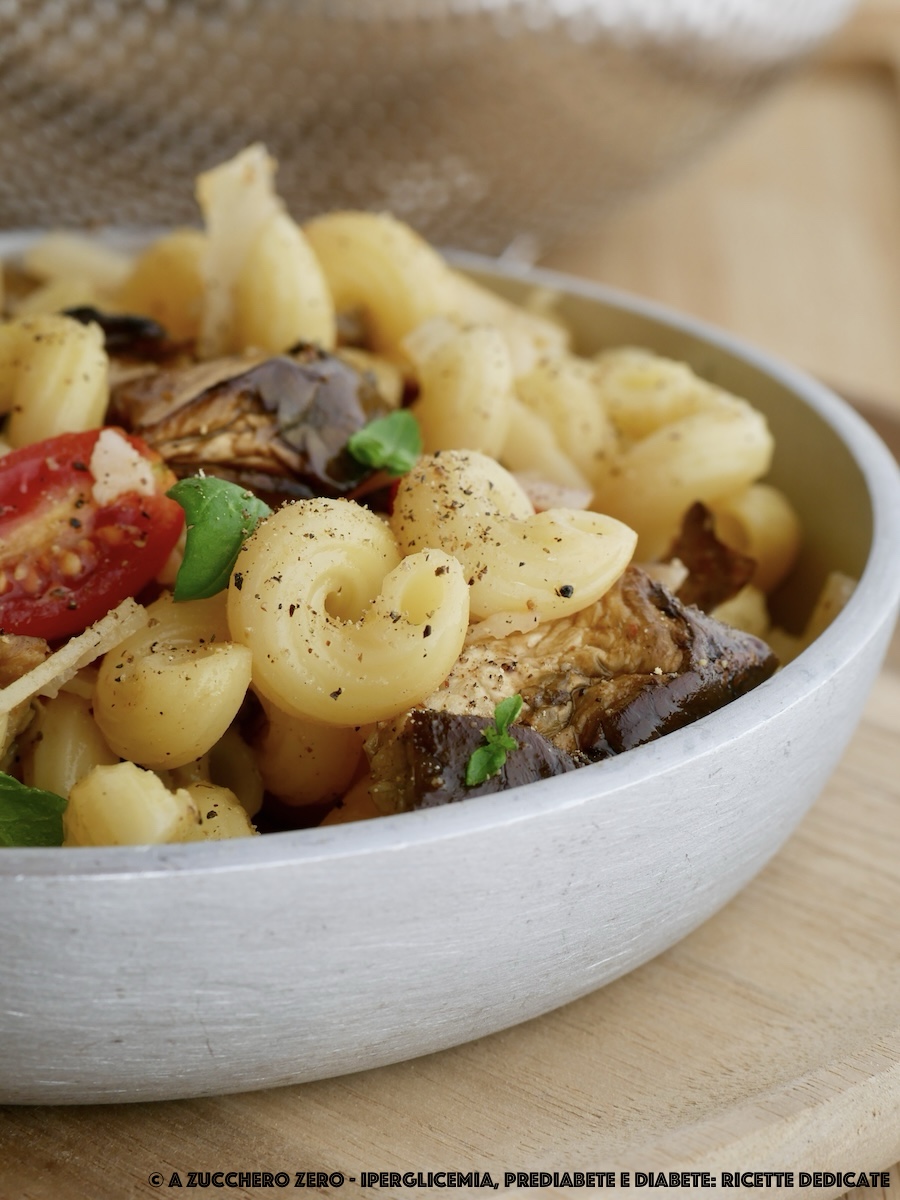 Pasta fredda alla Norma | insalata di pasta leggera