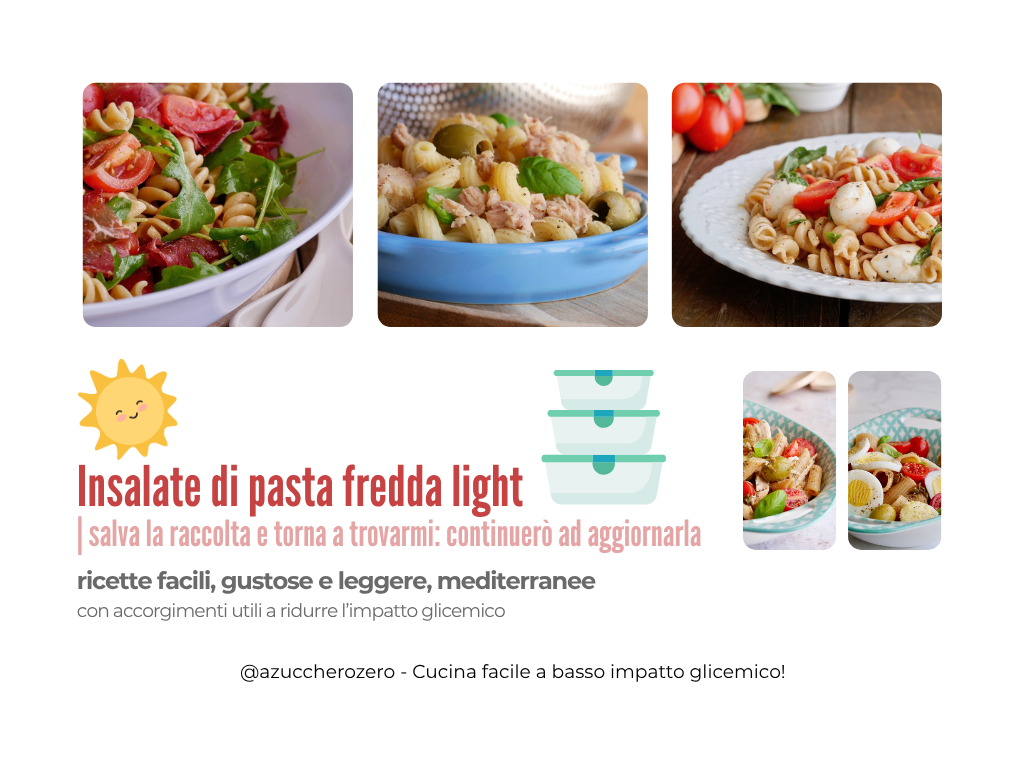 Ricette di insalate di pasta fredda light