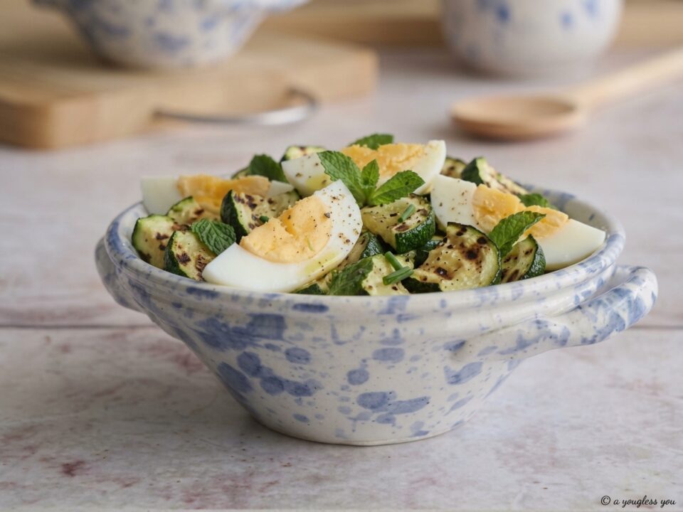 04_Insalata di uova sode zucchine grigliate e menta_